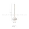 Utensilios de cocina de silicona todo incluido, color blanco leche, 2 piezas, espátula de silicona, cuchara sopera, resistente a altas temperaturas, mini espátula para cocinar y saltear
