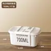 Caja de Almacenamiento para Refrigerador de Cocina con Báscula, Caja para Ingredientes de Grado Alimenticio, Lonchera para Frutas y Verduras, Caja de Almacenamiento para Refrigeración de Carne, Caja para Comidas