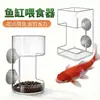 Anillo Alimentador para Acuario, Dispensador de Comida para Peces, Tubo Alimentador Fijo de Punto Pequeño de Acrílico, Contenedor de Comida para Peces, Flotante