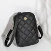 Bolso de Mujer 2023 Nuevo Estilo Coreano Versátil Simple Bolso de Hombro Vertical Bolso para Teléfono Móvil Bolso de Hombro Único Bolso Cruzado Bolsito Cuadrado de Verano