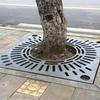 Rejilla para piscina de árbol de hierro fundido nodular, protector de árbol de hierro fundido, rejilla para árbol de paisaje creativo, protector de árbol, producción de dibujo