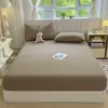 Roupa de cama para dormitório de estudante tipo A lençol de elástico 90x190cm xadrez 100% algodão colcha lençol de cama capa de colchão conjunto de três peças