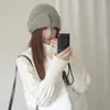 Gorro de Punto Cálido con Lazo Dulce y Lindo para Mujer Otoño/Invierno 2026 Gorro de Lana Holgado