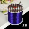 Hilo Elástico Plano de Seda de Colores Hilo para Cuentas Hecho a Mano DIY Hilo para Joyería de Cristal Alambre para Cuentas Resistente al Desgaste Material Accesorios para Joyería