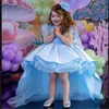 Aliexpress Niñas Lujo Ligero Cola Vestido de Princesa Pasarela Banquete de Cumpleaños Foto Artística Moda Vestido Infantil