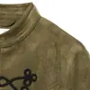 Moda Feminina Simples Elegante AliExpress Transfronteiriço Primavera 2026 Jaqueta de Camurça com Textura e Botão de Nó 4344800