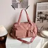 Bolsa de Treino de Yoga Leve da Moda Grande Capacidade Separação Úmido e Seco Bolsa de Natação Fitness Estilo Coreano Bolsa de Viagem de Negócios