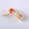 DIY Banana Chapado en Oro de Cristal para Altavoz Tubo Amplificador Amplificador de Gama Alta Terminales de Unión Terminales de Audio
