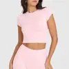 Tops Deportivos Delgados Transfronterizos para Yoga y Deportes al Aire Libre para Mujer, Camisetas de Manga Larga de Secado Rápido, Ropa de Yoga Ajustada para Fitness, Running y Entrenamiento