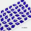 Diamante para Uñas con Forma de Caracola y Base Puntiaguda Dongzhou, Diamante para Uñas Flash con Forma Especial, Diamante Pegajoso para Uñas, Venta al por Mayor