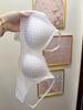 Ropa interior cuadrada ligera, transpirable y de soporte suave para mujer, sin costuras, push-up para senos pequeños, reducción secundaria del busto, sujetador anti-flacidez