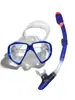 Máscara de Mergulho Profissional para Adultos Personalizada de Fábrica Conjunto de Respiração Máscara de Mergulho de Silicone Máscara de Snorkel para Nariz Espelho Temperado