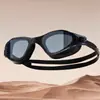 Gafas de Natación HD Antivaho Impermeables Gafas de Natación Marco Grande Unisex Adulto Gafas Profesionales para Natación y Buceo