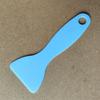 Fábrica en stock color pegatina cuenta manual pala amarilla pequeña goo kamakaron raspador de plástico pegatina para ventana de coche raspador pequeño