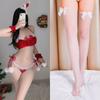 Lingerie sexy Halloween role play tentação Natal alce pelúcia sexy peça única malha combinação terno