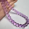 Cuentas de cristal de imitación, cuentas de vidrio translúcido, cuentas sueltas, cuentas redondas semiacabadas, accesorios para pulseras hechas a mano de bricolaje al por mayor