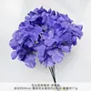 Ramo de Cinco Cabezas de Hortensias Artificiales con Acabado de Alta Gama, Adecuado para Arreglos Florales de Boda, Decoración de Hoteles y Hogares, y como Accesorio de Fotografía