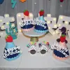 Sombrero de Cumpleaños Celebridad de Internet ins Niña Niño Niños Adulto Sombrero de Cumpleaños Princesa Fiesta de Cumpleaños Decoración de Pastel