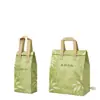 Bolsas personalizadas de TNT para llevar para tiendas de té y bebidas, adecuadas para café y té de leche, con características de aislamiento térmico y conservación del frío