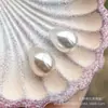 Perlas de imitación en forma de gota de agua, con medio agujero, accesorios para joyería DIY hechos a mano, perlas de vidrio sueltas en forma de gota de agua, accesorios para colgantes, venta al por mayor