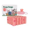 Bolsas para Popó de Mascotas En Caja Con Dispensador de Bolsas para Popó, Bolsas Biodegradables para Desechos de Mascotas, Adecuadas Para Gatos, Perros y Otras Mascotas