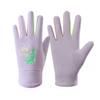 Guantes de esquí luminosos con diseño de dinosaurio pequeño, cálidos e impermeables para niños y niñas, estudiantes, deportes y ciclismo.