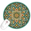 Mouse Pad Estilo Boêmio Vintage Personalizado Tapete de Mesa de Borracha para Computador Laptop Coaster Cruzamento Oriente Médio Rússia