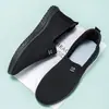 Zapatos de Malla para Primavera y Otoño de Edad Media, Zapatos de Papá, Zapatos de Malla Transpirables para Personas Mayores, Zapatos Cómodos sin Cordones, Tenis de Comercio Exterior Transfronterizo para Hombres
