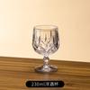 Copa de vino extranjera para el hogar de lujo ligero de alta gama de cristal whisky de alta gama estante para copas de vino tinto de alta gama copa de brandy de patas cortas
