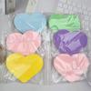 Esponja Limpiadora Facial Chenyihe con Forma de Corazón, Esponja Limpiadora de Pulpa de Madera de Algas Marinas, Exfoliación Profunda, Limpieza Suave y Delicada, Transfronterizo