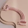 Cinturón de Tensión Ajustable Seis Bandas Hombro Abierto Entrenamiento Espalda Bella Cuerda Elástica para Estirar Hogar Mujer Figura 8 Artefacto de Tensión para Fitness