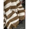 26 Novo Estilo de Início de Primavera Lã de Alpaca Quente Mistura Solto Emagrecedor Gola Redonda Suéter de Tricô Preguiçoso