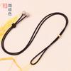Cuerda para el cuello con hebilla de seguridad con anillo collar de cuerda dorada venta al por mayor original para hombres y mujeres tejido libre cordón Xingyue Bodhi