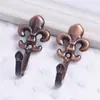 Gancho para Cortina / Hebilla de Gancho de Pared / Gancho para Abrigos y Sombreros del Hogar / Gancho de Pared de Hierro Forjado Accesorios para Cortinas