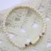 Pulsera de Cuentas de Arroz Coloridas Estilo Coreano Dulce Pulsera de Gato y Conejo de Dibujos Animados Regalo para Mejor Amigo