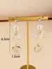 Aretes de Borlas de Perlas, Aretes de Amor, Moda de Alta Gama, Lujo Ligero, Aretes Elegantes, Aretes Largos Transfronterizos para Mujer al por Mayor