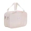 Bolsa de Maquillaje de Malla Hueca para Productos Nuevos de Amazon Transfronteriza de Gran Capacidad Portátil de Doble Capa para Almacenamiento de Cosméticos Neceser