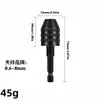 Portabrocas para amoladora eléctrica transfronterizo de 0.3-3.2 mm, portabrocas para máquina de grabado, portabrocas para eje flexible de amoladora eléctrica pequeña, rosca de 9/32-40 pulgadas