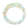 Cristal de Vidro Facetado Cor Mista Contas Planas para DIY Pulseira Colar Brincos Acessórios de Cabelo Joias Semi-Acabadas Contas Soltas Materiais