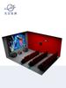 Teatro Dinâmico 5D Voo Suspendedo 3D a Olho Nu Pista de Salto Experiência de Projeção de Diversão Equipamento de Diversão em Larga Escala Imersivo