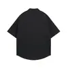 Camisa de Manga Corta Divertida de Dibujos Animados Verano para Hombre Hip-Hop Estilo Trendy Estilo Japonés Holgada Casual Camisa con Cuello
