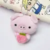 Xiaohongshu Cerdo Rosa Fresa Muñeco Bolso Encanto Decoración Linda Figura Llavero Regalo Amigo Peluche