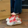 Sapatos casuais esportivos, sapatos desgastados com estampa de estrela, tênis de treino alemães, tênis, sapatos retrô femininos com plataforma, blocos de cor, couro sintético, estilo coreano, preto
