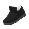 Nuevas Botas de Nieve de Invierno Estilo Old Beijing para Mujer con Piel de Oso y Forro de Felpa, Zapatos y Botas de Algodón Engrosados y Cálidos