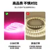 Tira de Luz LED COB de Alto Voltaje 220V para Exteriores, Impermeable, Empotrada en Techo, Techo de Atmósfera, Hogar LED Luz Rosa Alto Brillo