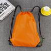 Mochila deportiva con cordón para eventos de maratón, no tejida, con logotipo impreso