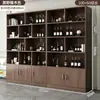 Armario para vinos, estante multi-nivel para pared de sala de estar, vitrina para vinos, vitrina de exhibición de productos, armario de almacenamiento