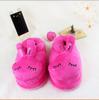 Casais masculinos e femininos de cano alto all-inclusive com pescoço sapatos quentes chinelos de algodão dos desenhos animados sapatos de animais uma geração de cabelo