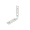 Soporte de Esquina Manos Libres para Gabinete Soporte de Ángulo Fijo Accesorios de Conexión para Ferretería de Muebles Marco de Hierro en Ángulo Recto con Forma de L para Puerta y Ventana