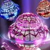 Nuevo producto transfronterizo: Disco Volador Ovni con Sensor Inteligente Luminoso, Bola Voladora, Suspensión Giratoria, Magia Negra, Tecnología, Juguete para Niños